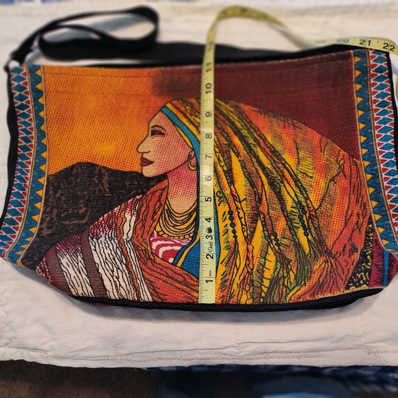 El Paso Saddle Blanket Co Purse Native American Tribal - Picture 3 of 10